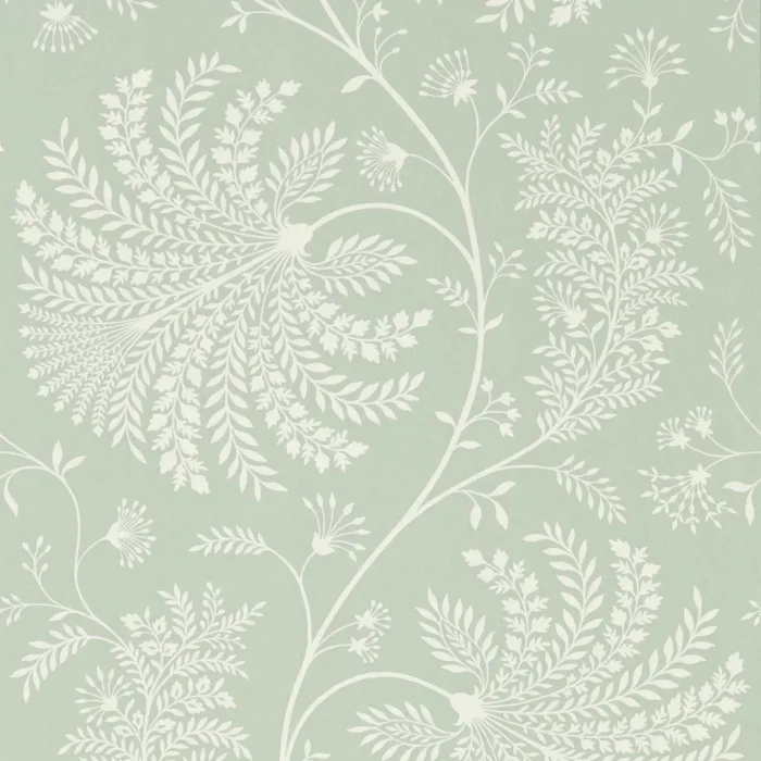 Mapperton Wallpaper - Sage /  Cream – Sage / Cream swatch