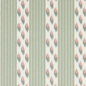 green striped wallpaper from sanderson