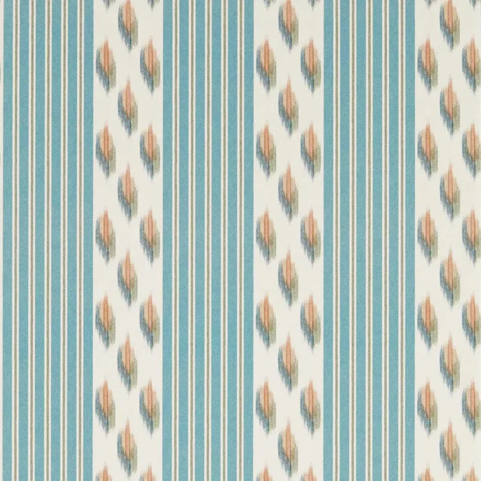 Musafir Wallpaper - Udaipur  Blue / Cinnamon – Udaipur Blue / Cinnamon swatch