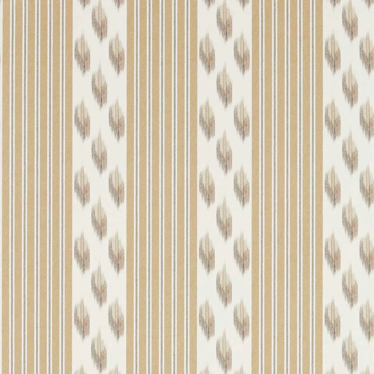 Musafir Wallpaper - Lionsmane by neutral striped wallpaper from sanderson