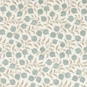 blue botanical wallpaper from sanderson