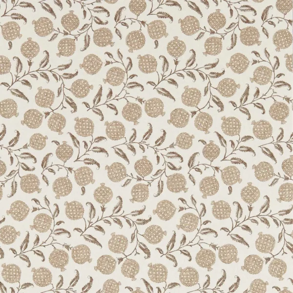 Anaar Wallpaper - Shiitake by neutral botanical wallpaper from sanderson