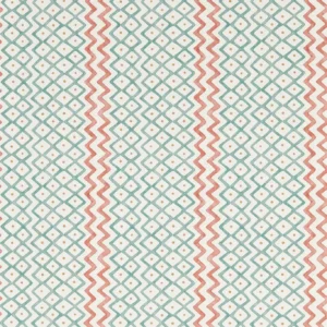 blue geometric wallpaper from sanderson