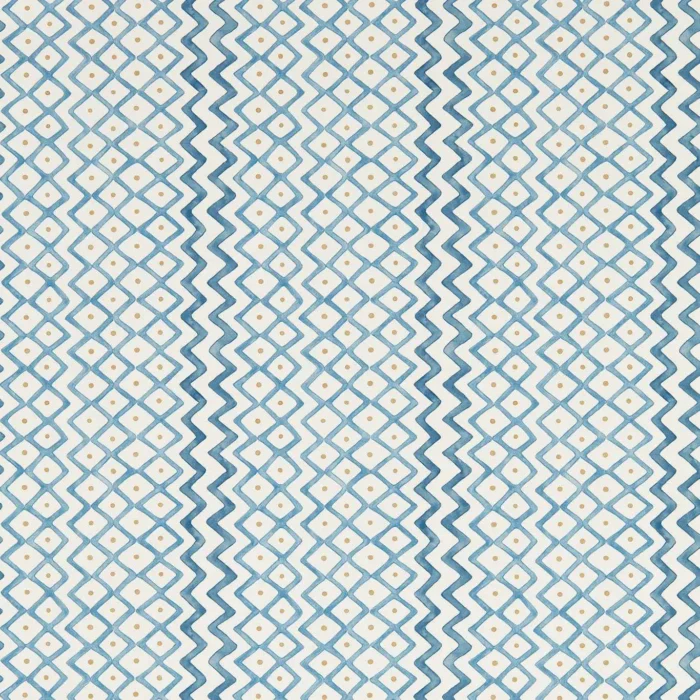Khes Wallpaper - Indigo / Woad swatch