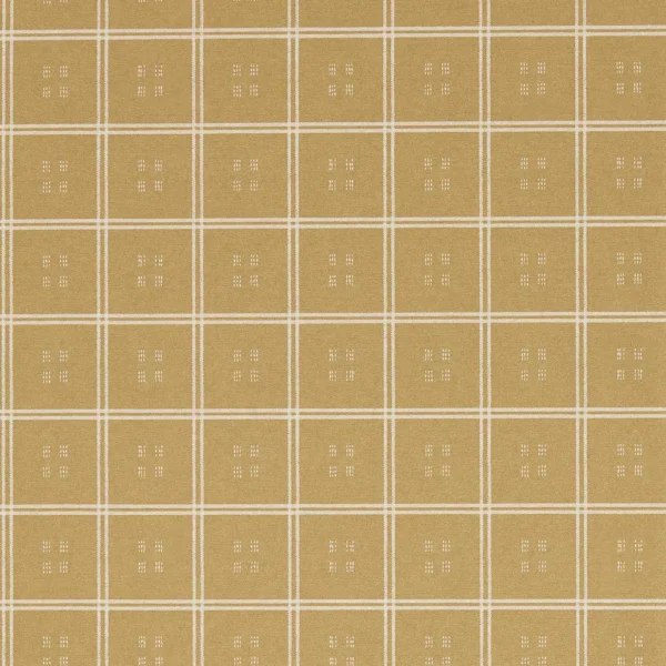 Malay Wallpaper - Clay by yellow checked wallpaper from sanderson