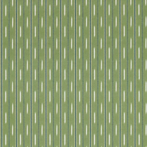 Mudmi Wallpaper - Avocado by green striped wallpaper from sanderson