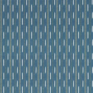 blue striped wallpaper from sanderson