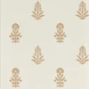 neutral botanical wallpaper from sanderson
