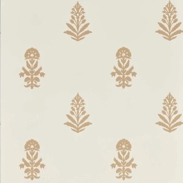 Dabu Wallpaper - Lionsmane by neutral botanical wallpaper from sanderson