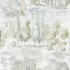 green botanical wallpaper from sanderson
