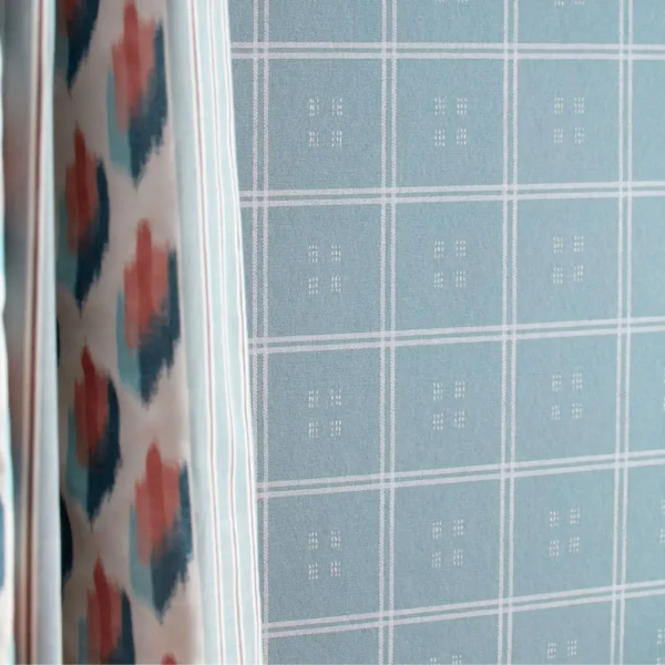Malay Wallpaper - Porcelain by red checked wallpaper and with