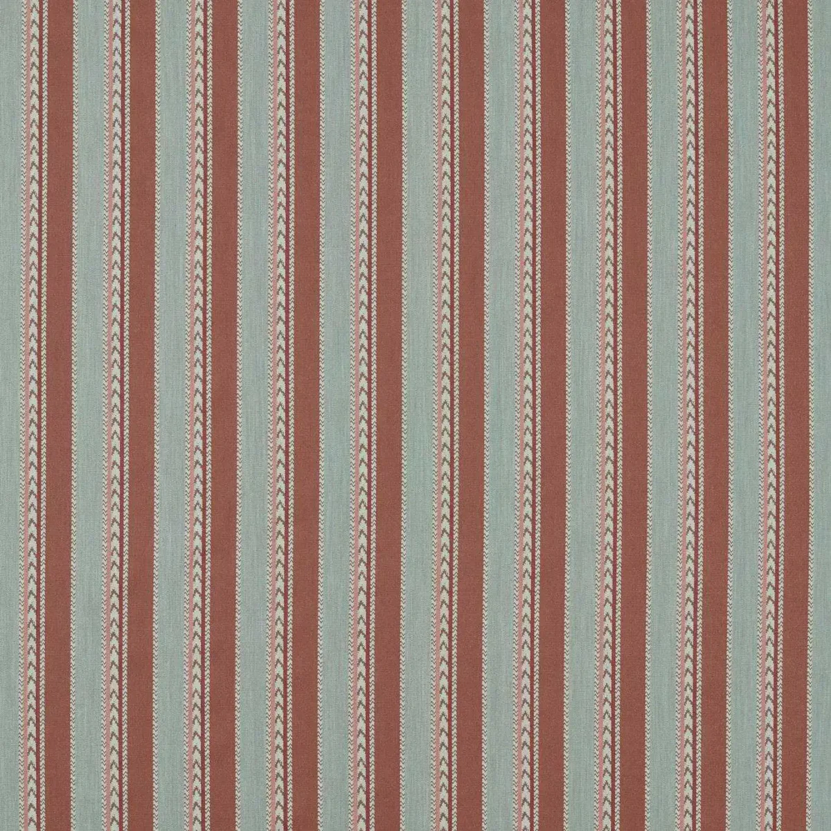 red striped woven fabric from Sanderson