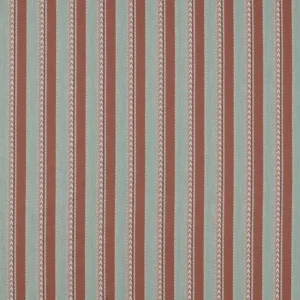 red striped woven fabric from Sanderson