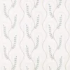 neutral botanical embroideried fabric from Sanderson