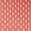 pink botanical woven fabric from Sanderson