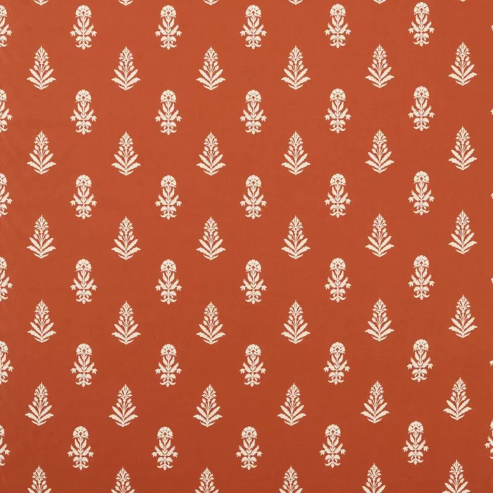 Dabu Fabric - Aleppo Pepper swatch