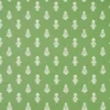 green botanical woven fabric from Sanderson