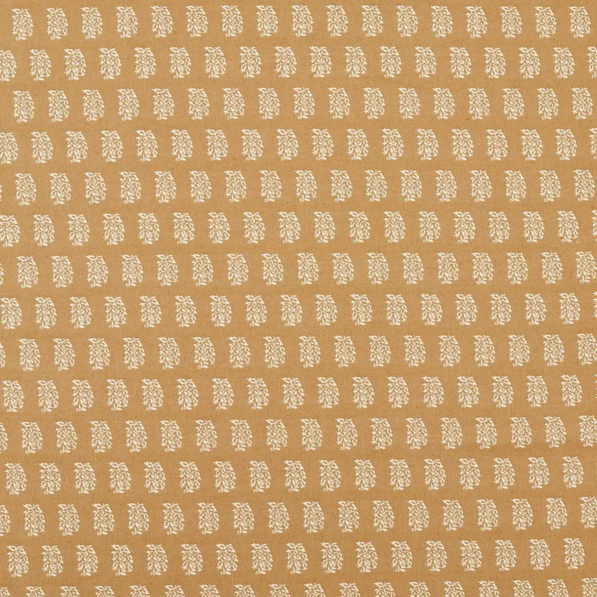 Bagru Fabric - Tumeric by yellow spotted woven fabric from Sanderson