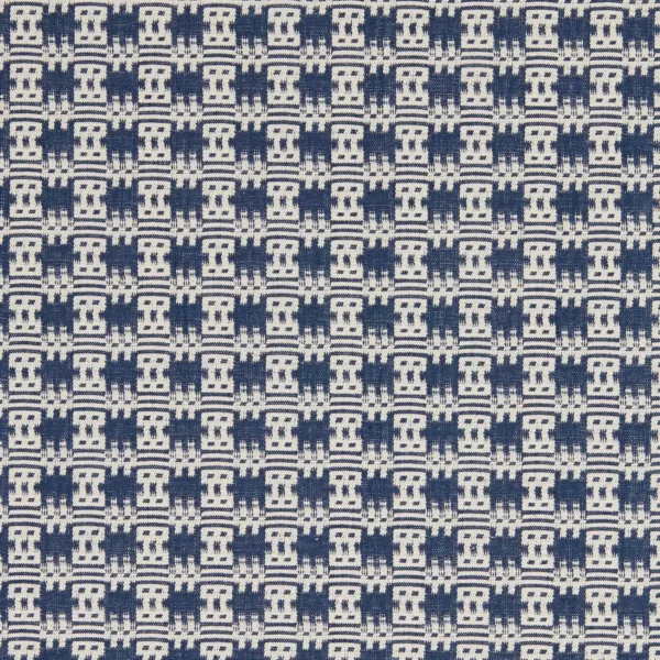 Akan Fabric - Indigo by blue misc woven fabric from Sanderson
