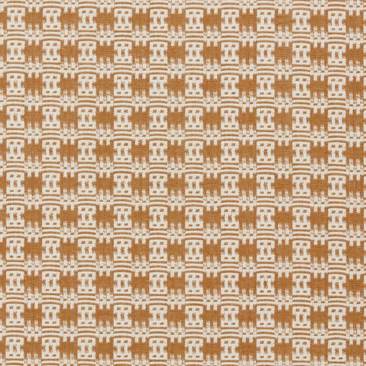 Akan Fabric - Tumeric by yellow misc woven fabric from Sanderson