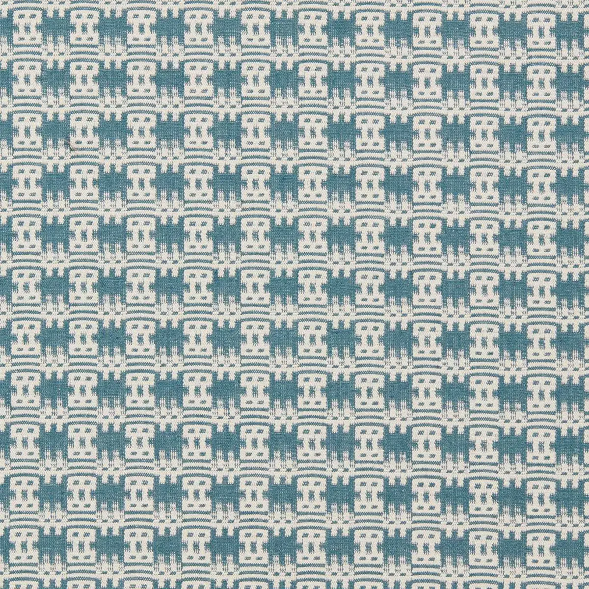 Akan Fabric - Lagoon by blue misc woven fabric from Sanderson