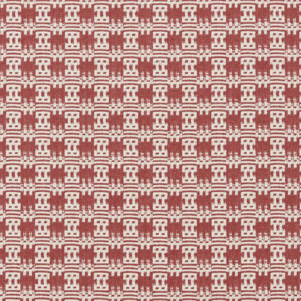 Akan Fabric - Pink Pepper by red misc woven fabric from Sanderson
