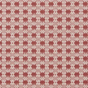 red misc woven fabric from Sanderson