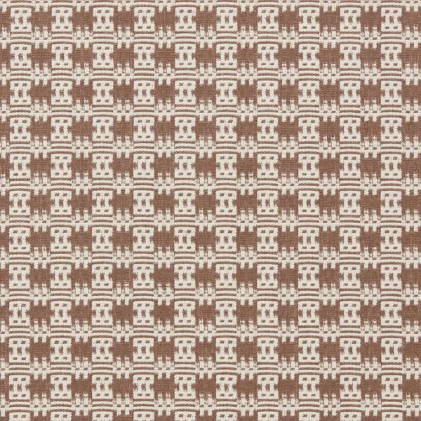 Akan Fabric - Cocoa by brown misc woven fabric from Sanderson