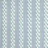 blue striped embroideried fabric from Sanderson