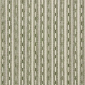 green striped woven fabric from Sanderson