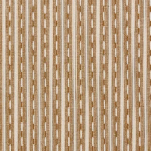 brown striped woven fabric from Sanderson