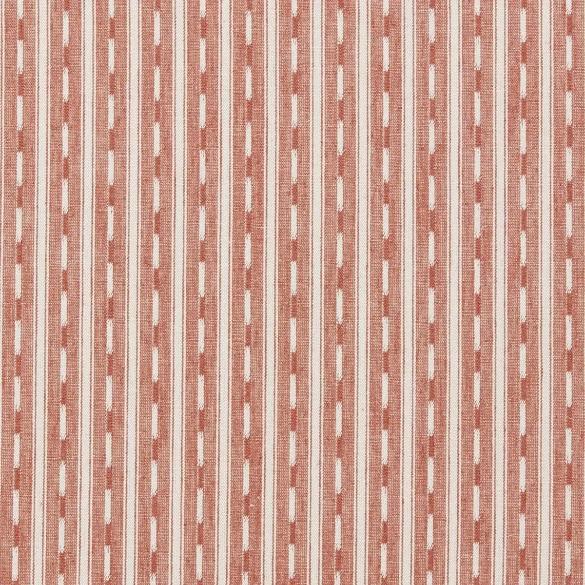 red striped woven fabric from Sanderson