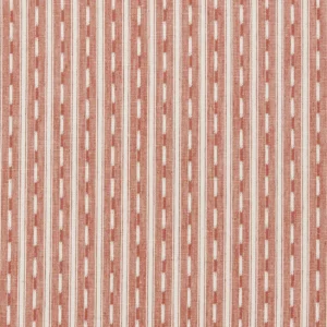 red striped woven fabric from Sanderson