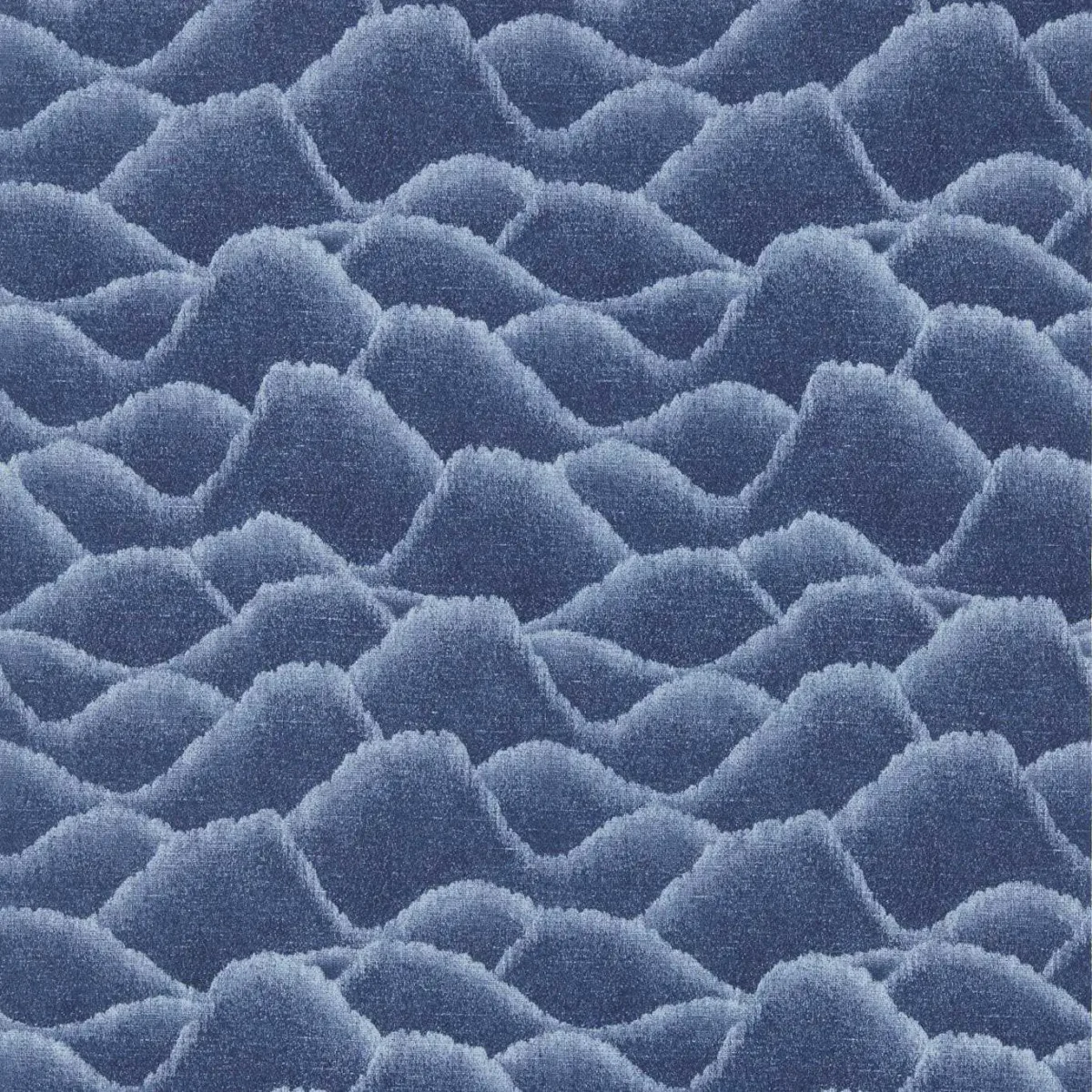 blue contemporary wallpaper from harlequin
