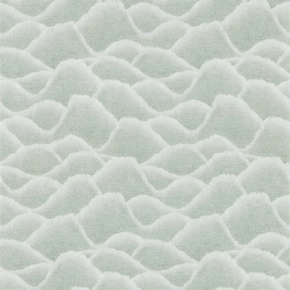 Zuni Wallpaper - Aloe by green contemporary wallpaper from harlequin