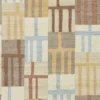 brown geometric wallpaper from harlequin