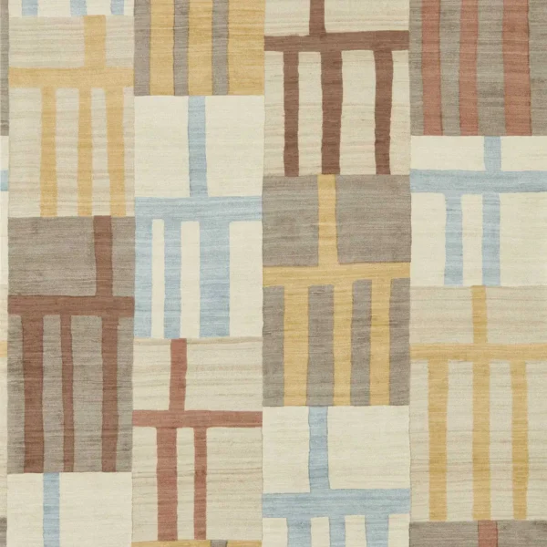 Monolith Wallpaper - Topaz / Citrine by brown geometric wallpaper from harlequin