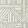black-grey geometric wallpaper from harlequin