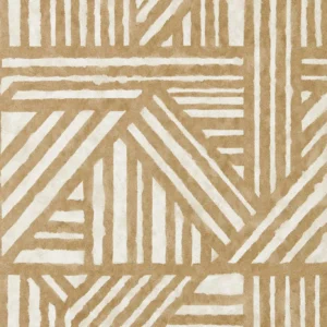 yellow geometric wallpaper from harlequin