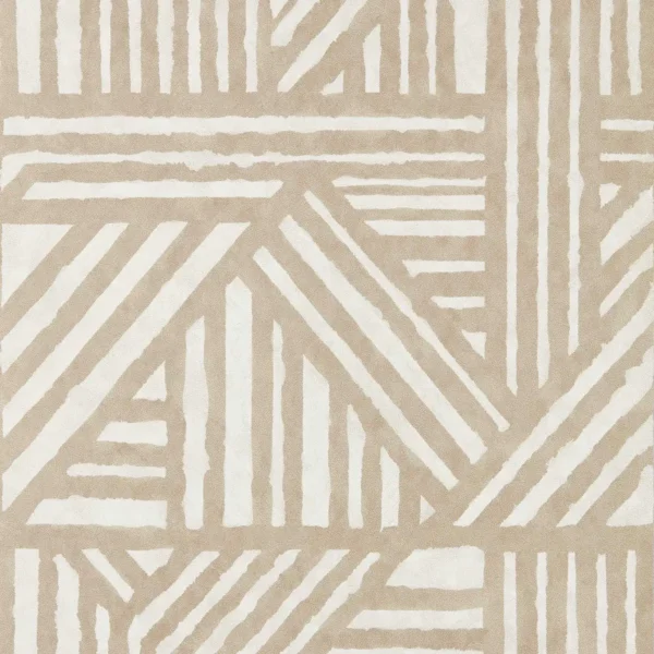 Crater Wallpaper - Sandstone by neutral geometric wallpaper from harlequin