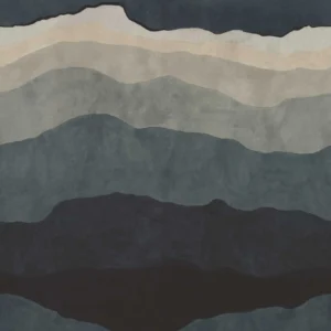 black-grey contemporary wallpaper from harlequin