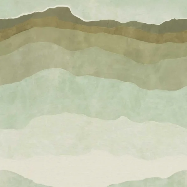 Sedimentary Wallpaper - Evergreen by green contemporary wallpaper from harlequin