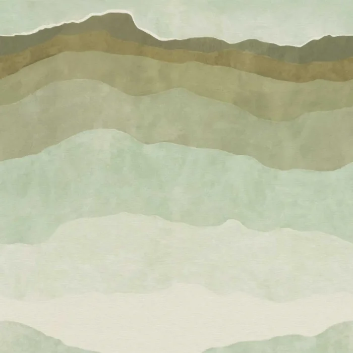 Sedimentary Wallpaper - Evergreen swatch