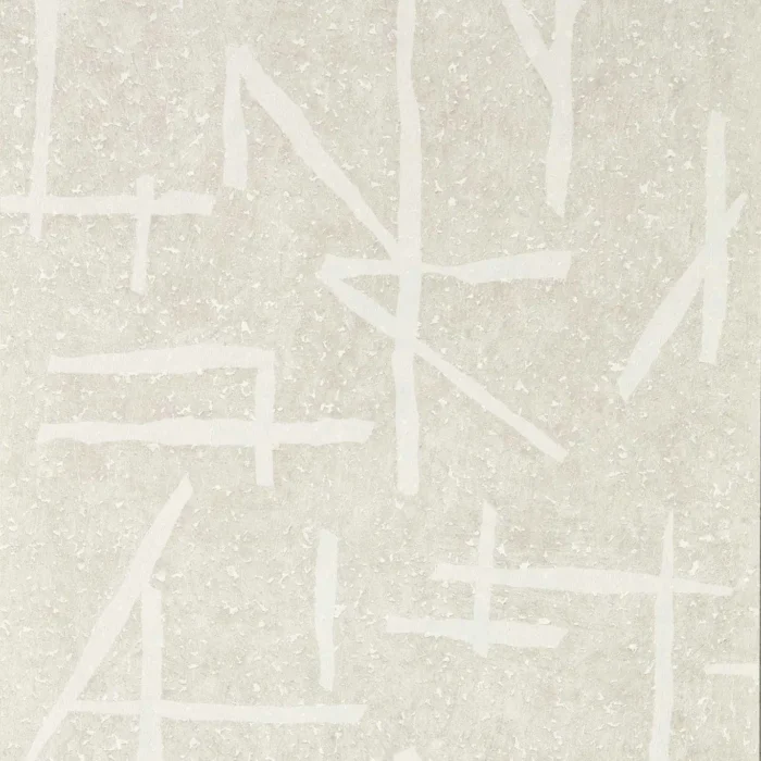 Dolmens Wallpaper - Chalk / Porcelain swatch