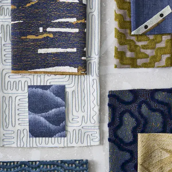 Zuni Wallpaper - Midnight by neutral contemporary wallpaper and with