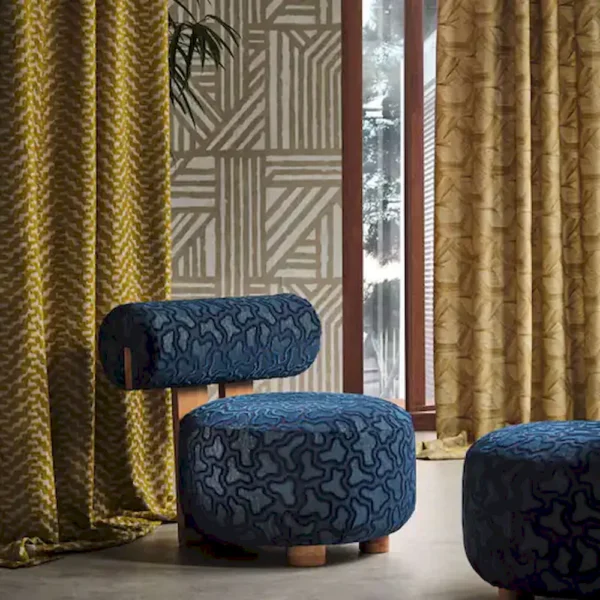 Crater Wallpaper - Limonite by neutral geometric wallpaper and with