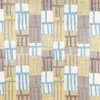 multicolour geometric silk-satin fabric from Harlequin