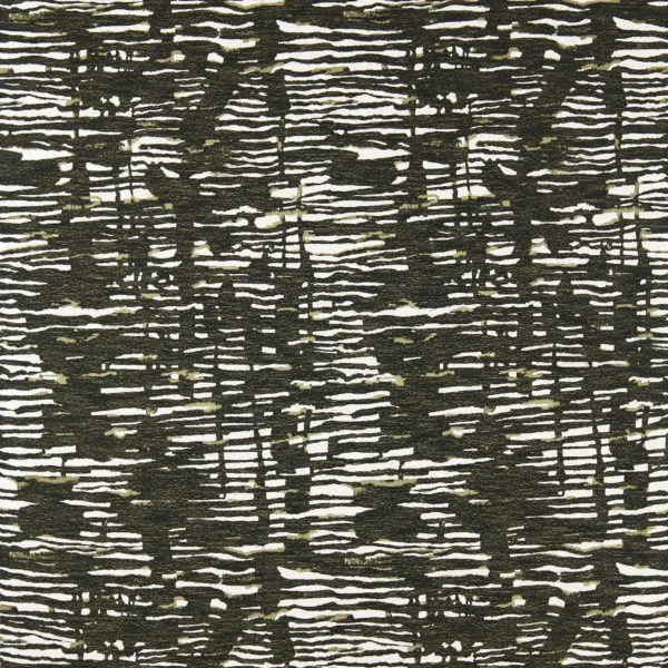Oceanic Fabric - Moss / Olivine by black-grey contemporary jacquard fabric from Harlequin