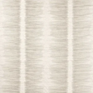 neutral striped embroideried fabric from Harlequin