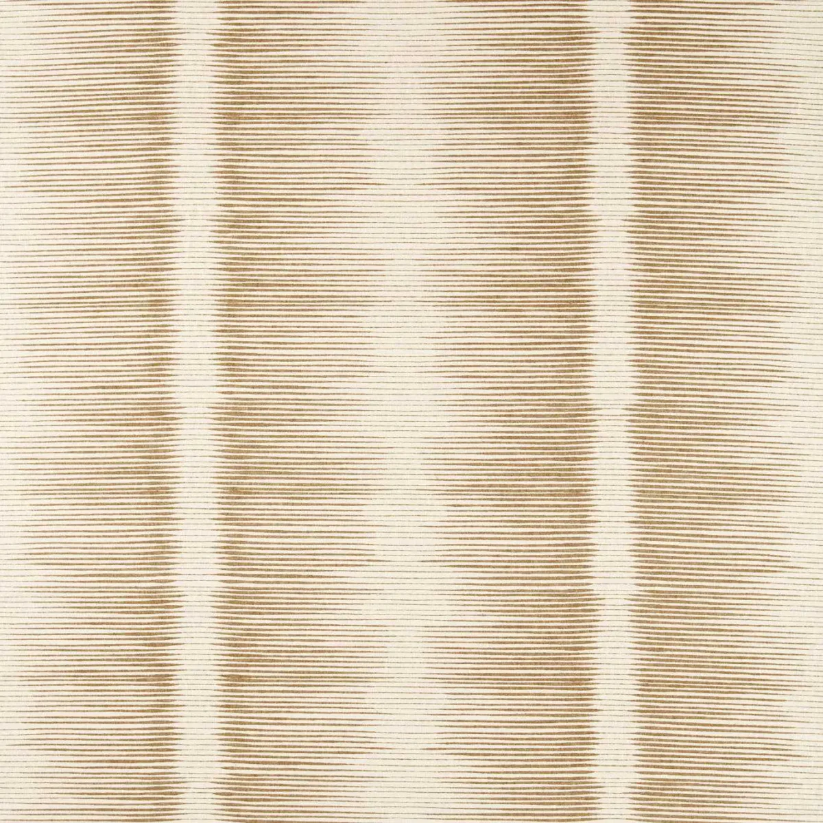 Chaco Fabric - Sand by brown striped embroideried fabric from Harlequin